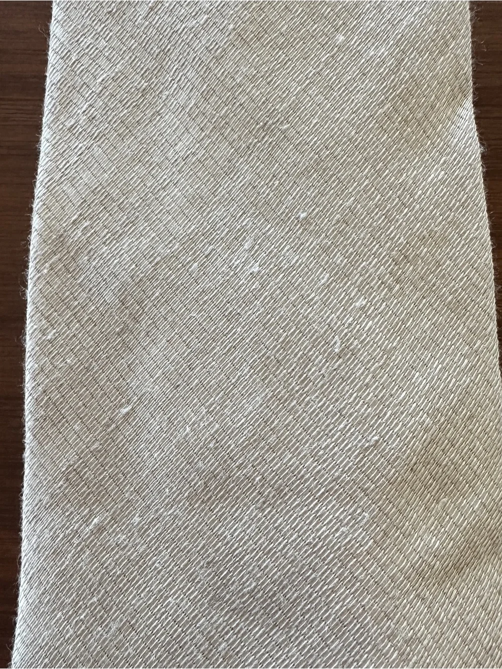 Ermenegildo Zegna Light Beige Textured Men's Tie